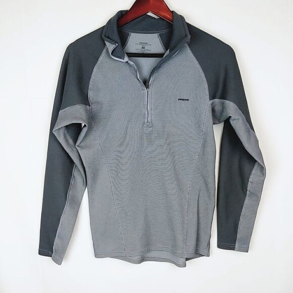 Patagonia size small performance 1/4 zip gray - Picture 1 of 6